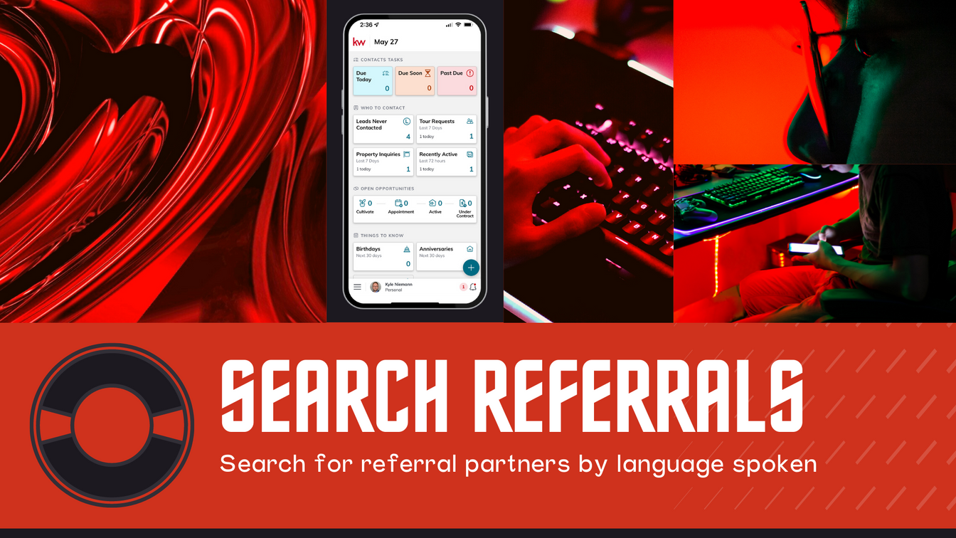 Referral Search by language